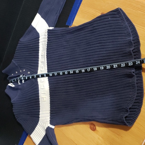 Tommy Hilfiger Long Sleeve Knit Blue. Size M. - Picture 6 of 8